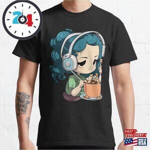 Girl Eating Muesli Classic T-Shirt